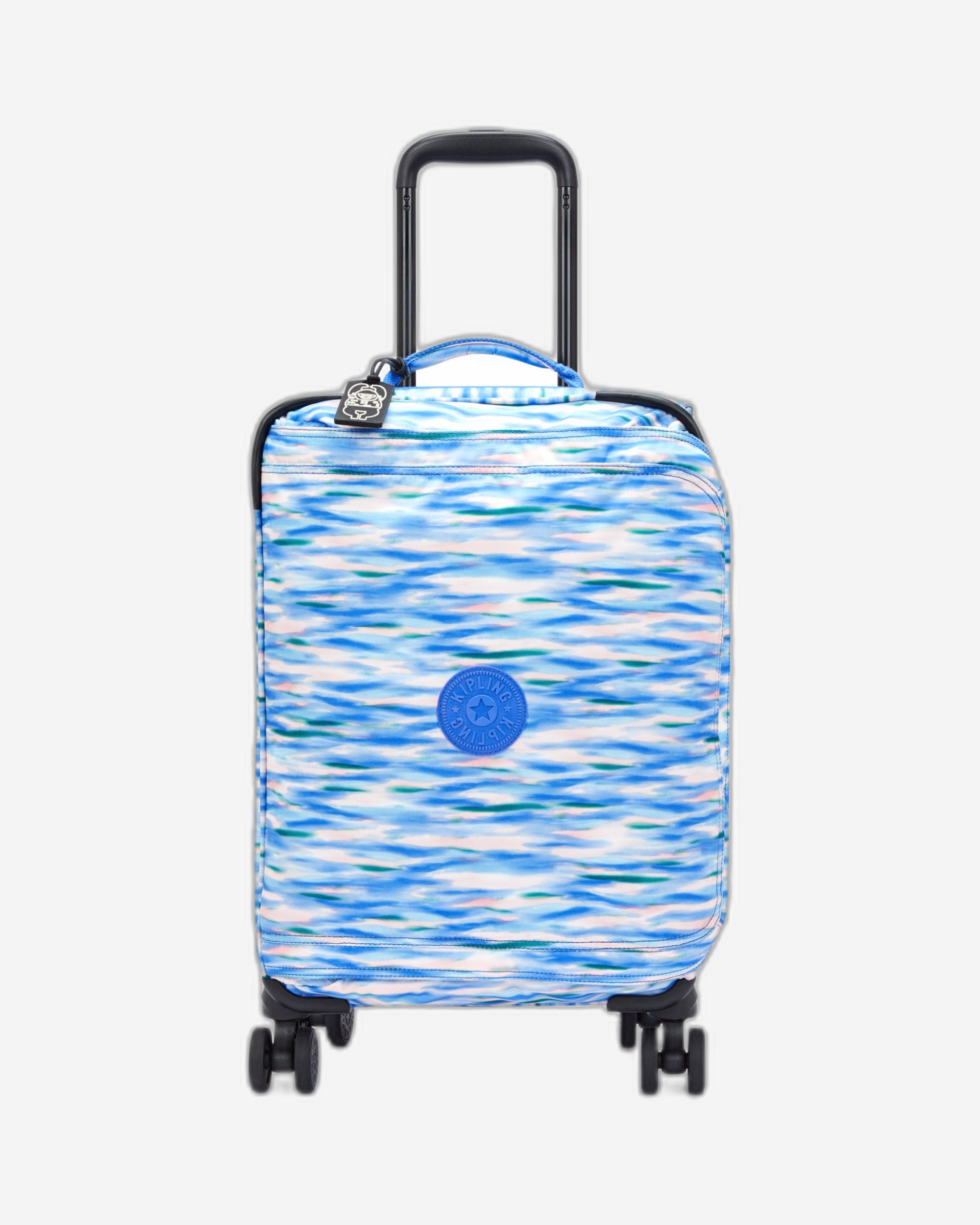 Kipling Spontaneous S Diluted Blue Small Cabin Wheeled Luggage C2I7211-TX9