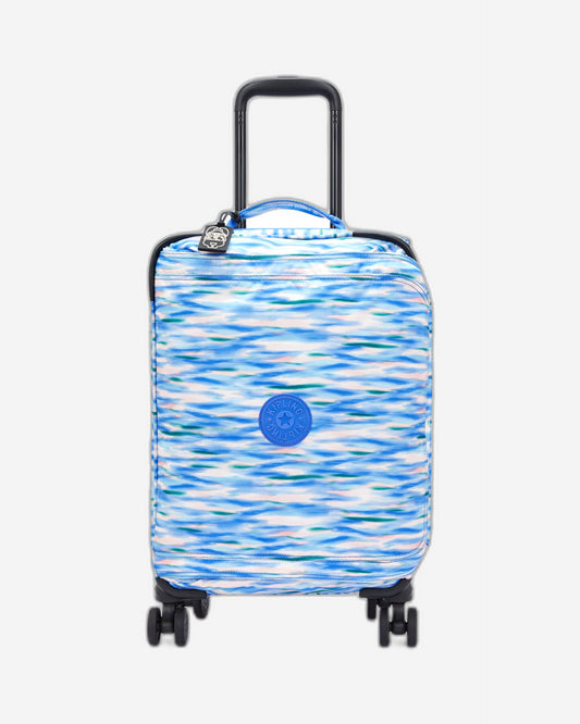 Kipling Spontaneous S Diluted Blue Small Cabin Wheeled Luggage C2I7211-TX9