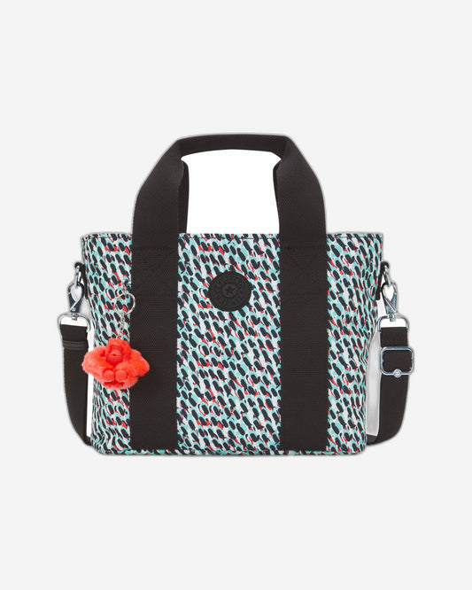 Kipling Minta M Abstract Print Medium Tote Bag C2I7229-GN6