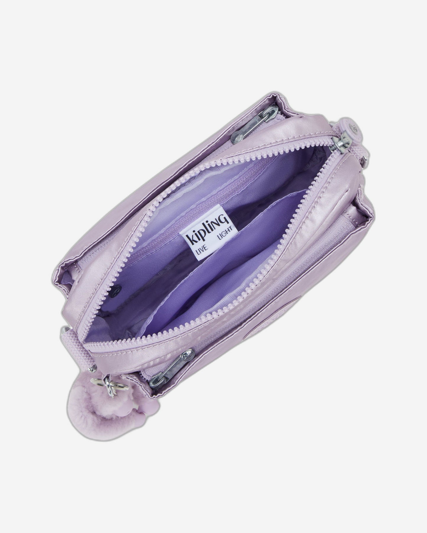 KIPLING Abanu Lilac Moon Met Small crossbody I7248-4HT