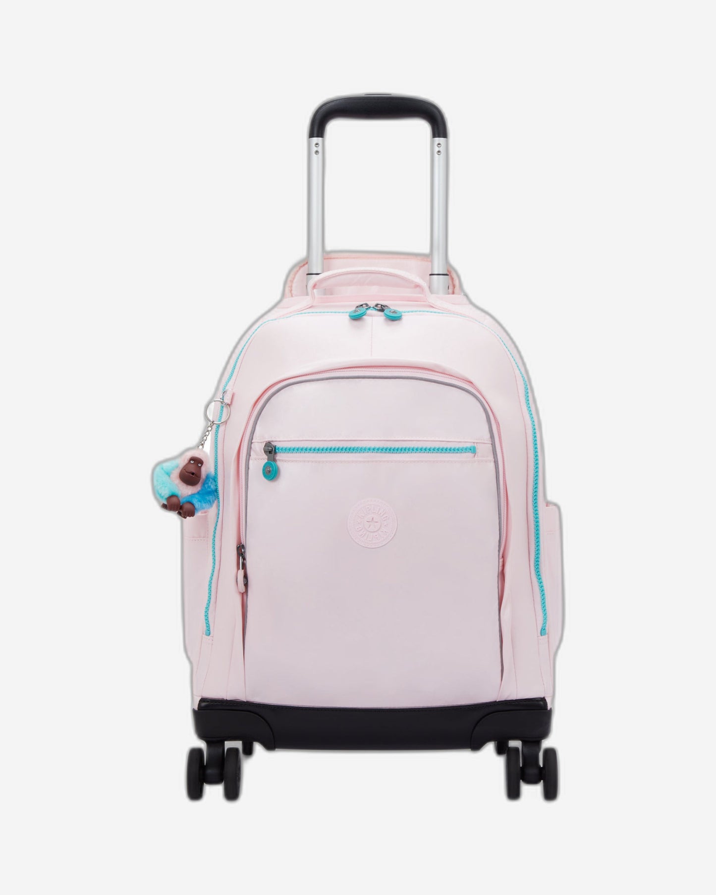 Kipling New Zea Sea Pink Met compartment Wheeled Bag I7267-52J