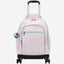 Kipling New Zea Sea Pink Met Large Wheeled Backpack with Laptop Compartment I7267-52J