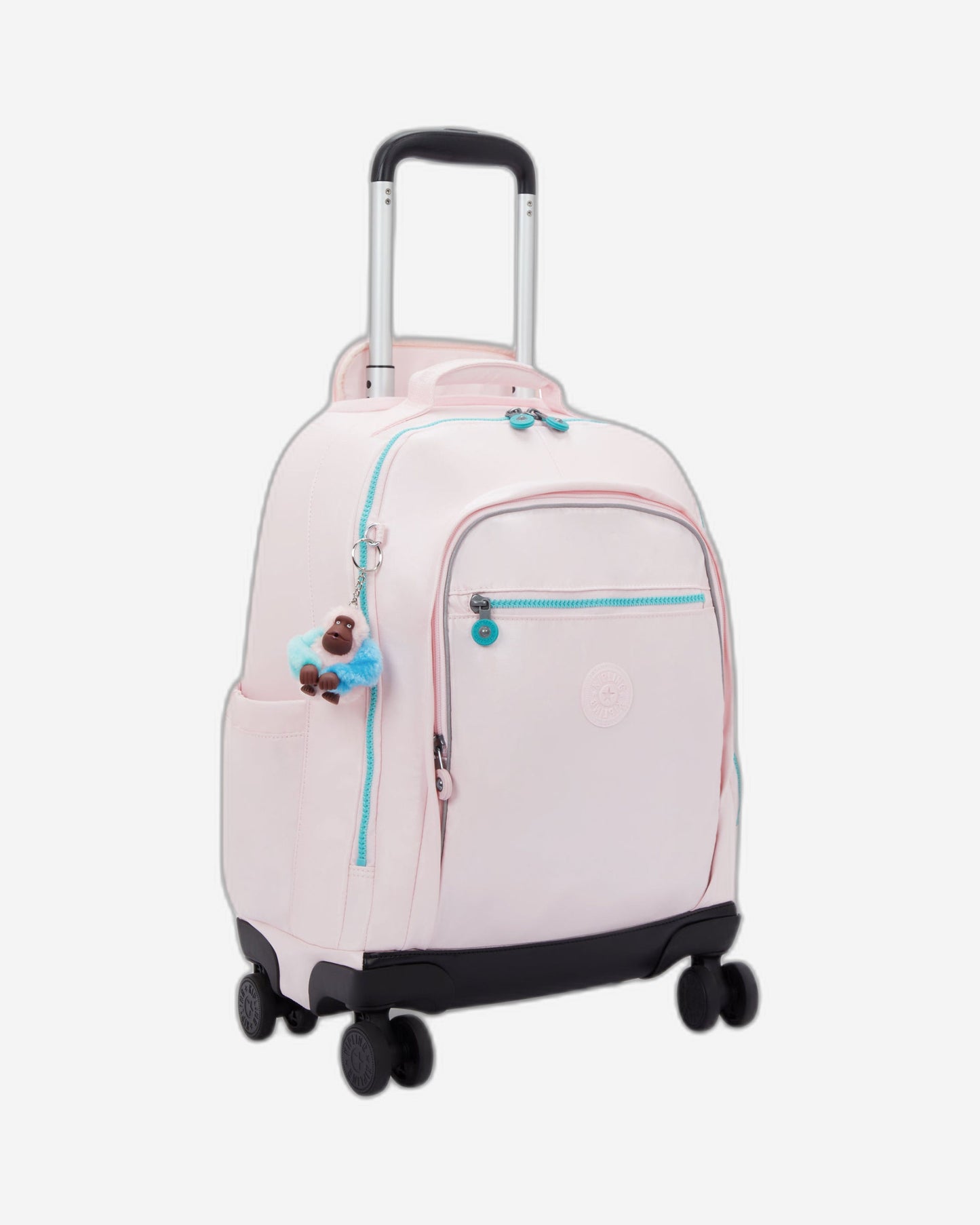 Kipling New Zea Sea Pink Met compartment Wheeled Bag I7267-52J