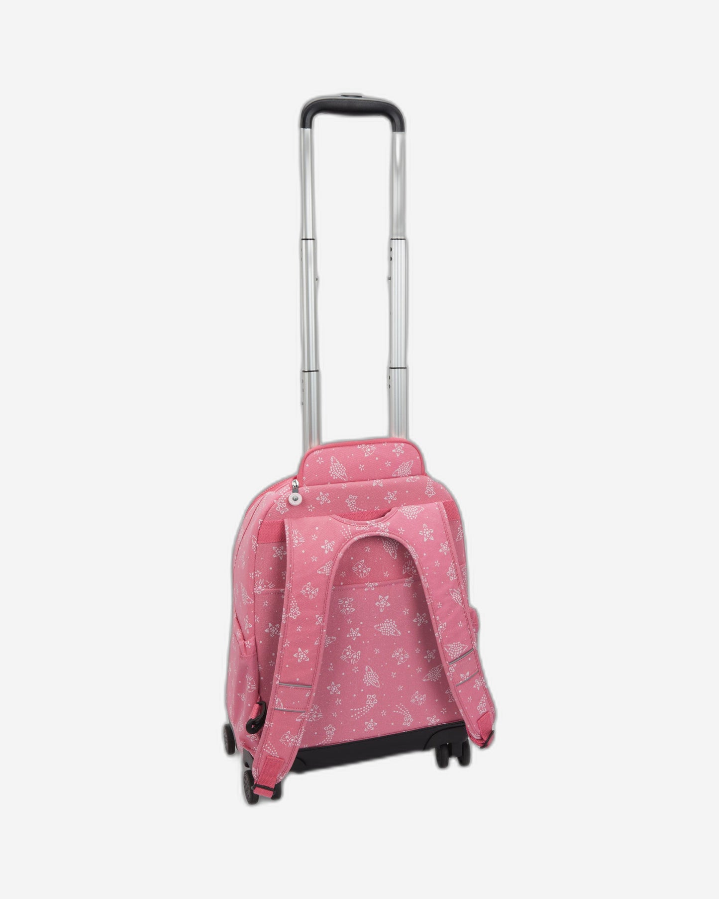 KIPLING New Zea Glitter Cats Large wheeled backpack (with laptop compartment) I7267-5FR