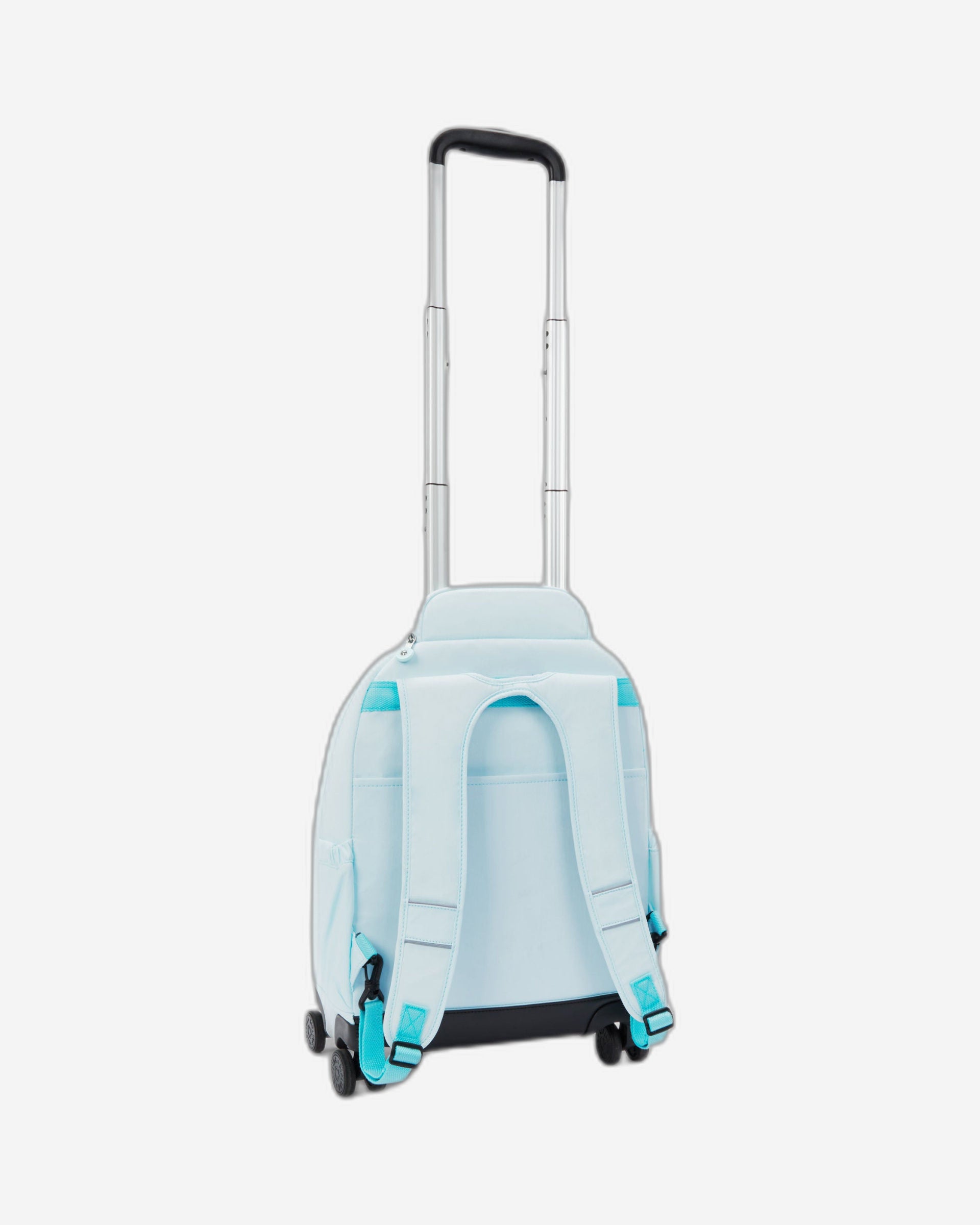 Kipling New Zea Blue Sky Metallic Wheeled Backpack I7267-5MB