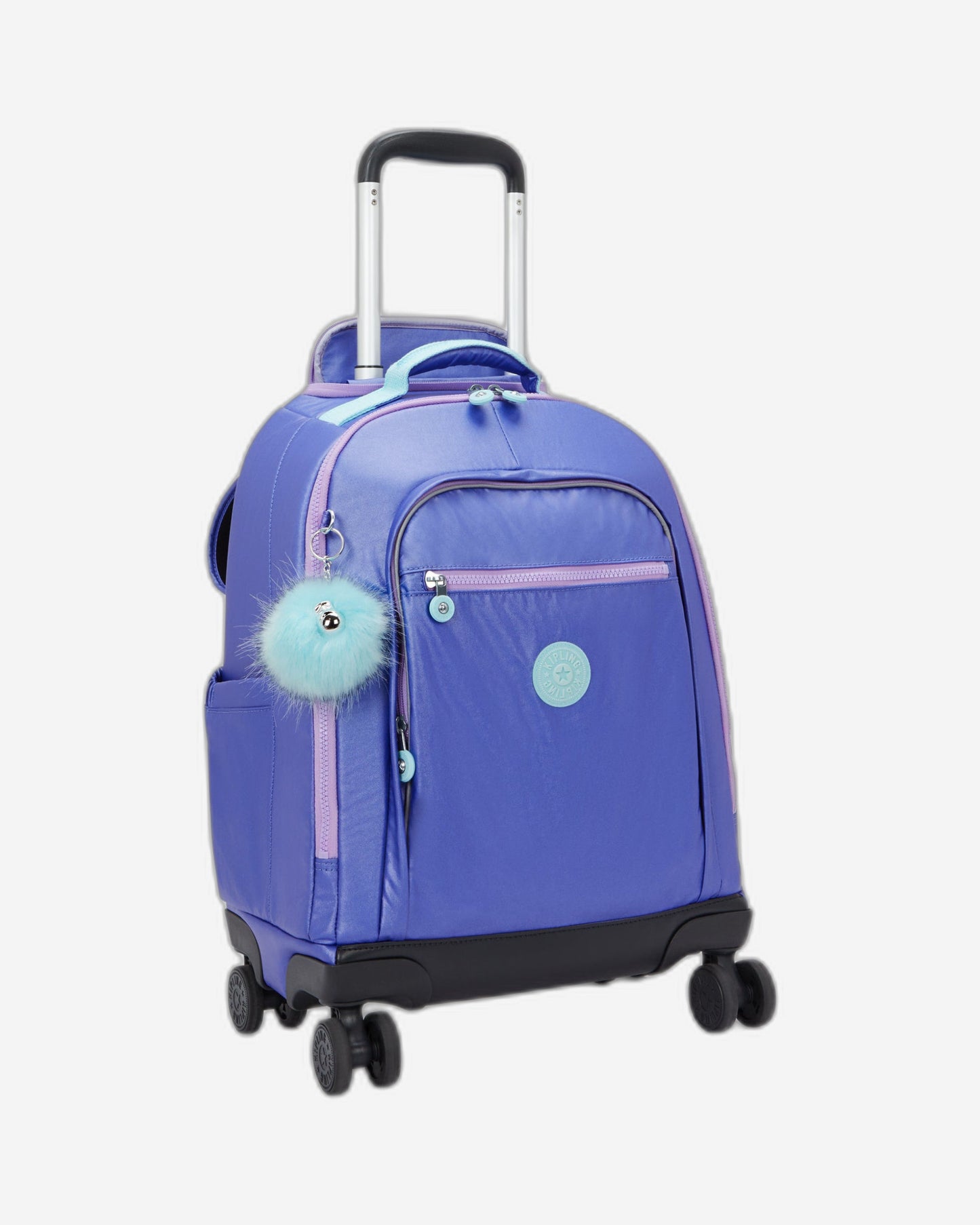 Kipling New Zea Cosmic Metallic Large Wheeled Backpack (with laptop compartment) I7267-8DE