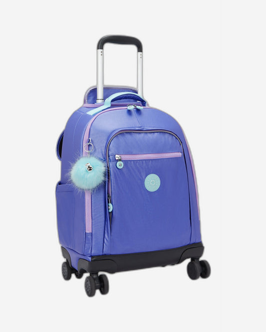 Kipling New Zea Cosmic Metallic Large Wheeled Backpack (with laptop compartment) I7267-8DE