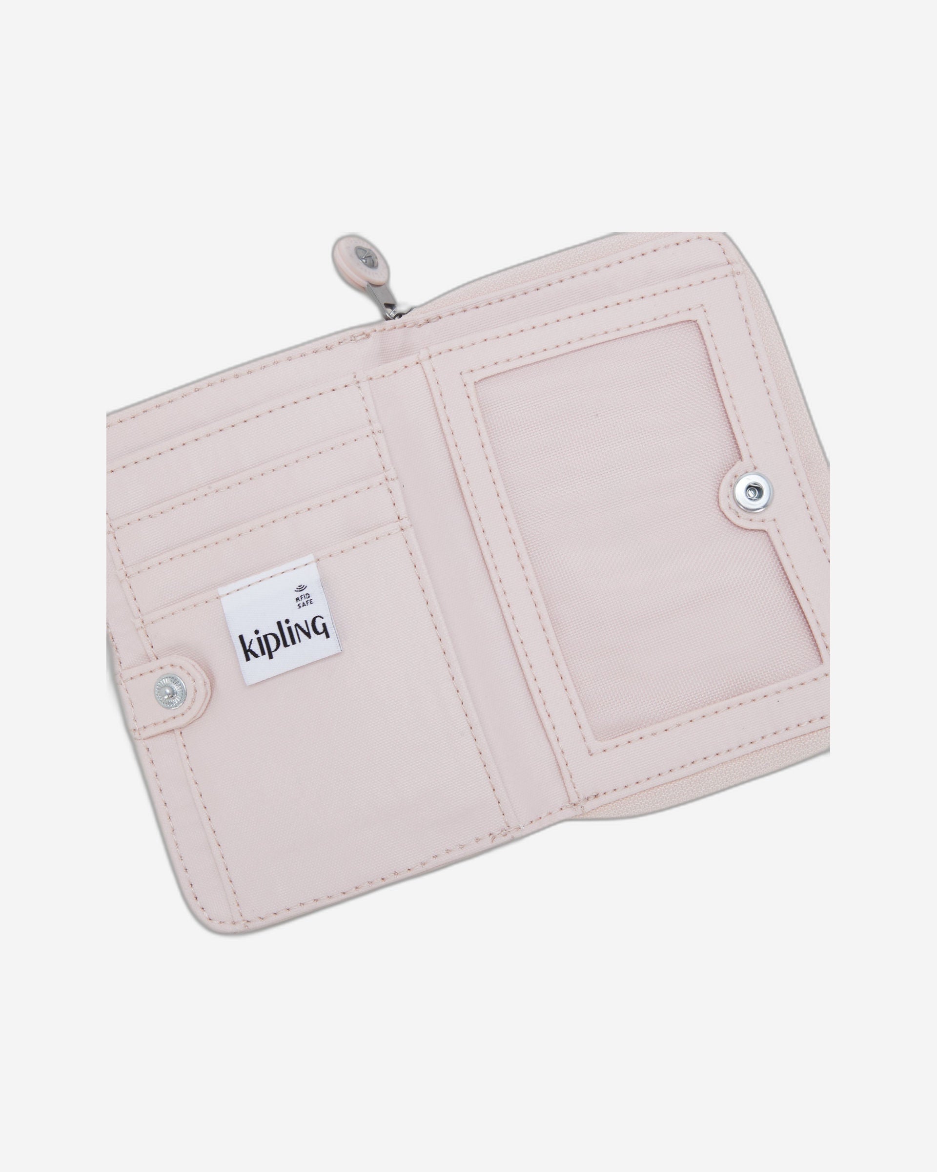 Kipling Money Land RFID Wallet, Portafogli Donna, Glow Metallico, Taglia Unica