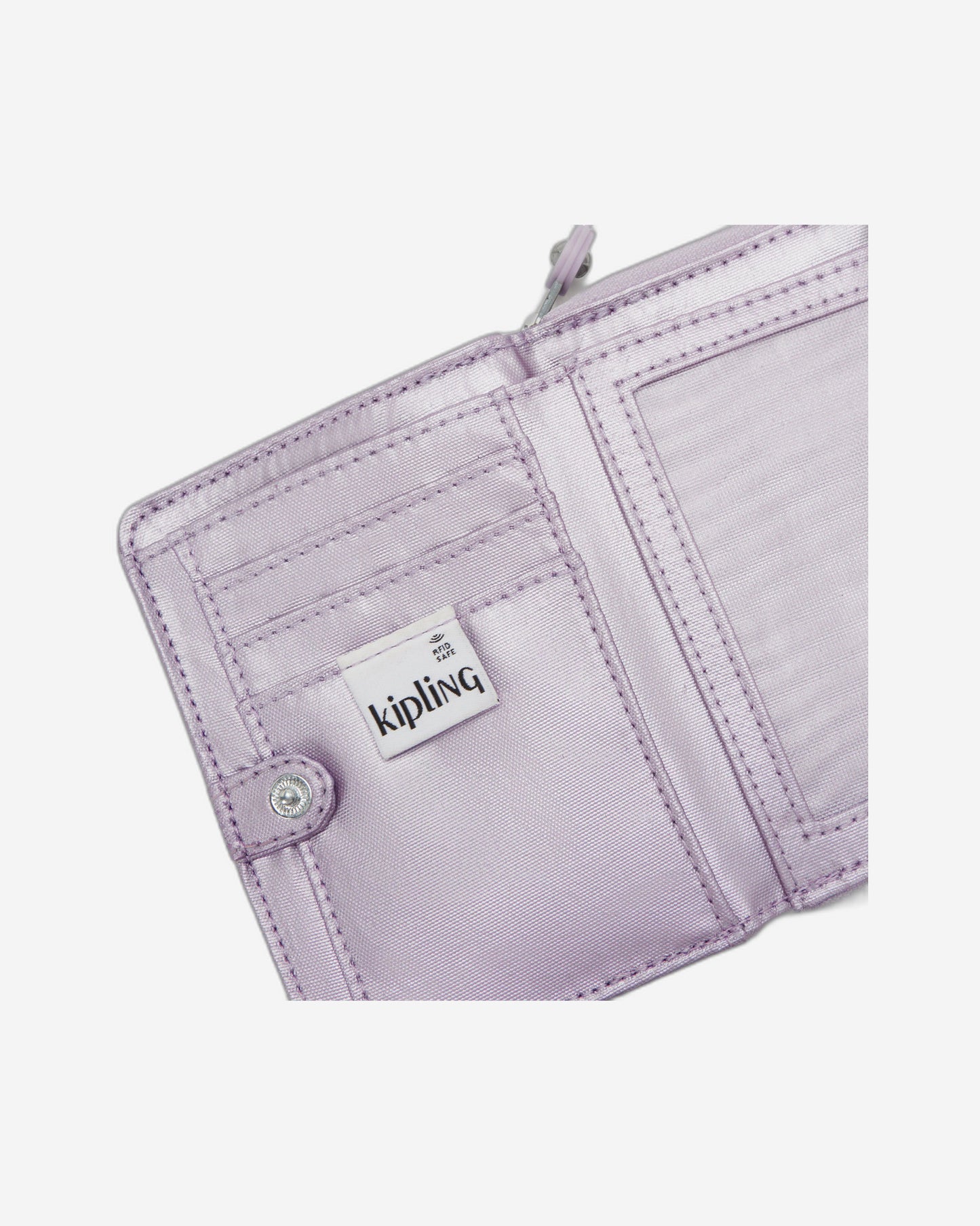 KIPLING Money Love Lilac Moon Met Medium Wallet I7276-4HT
