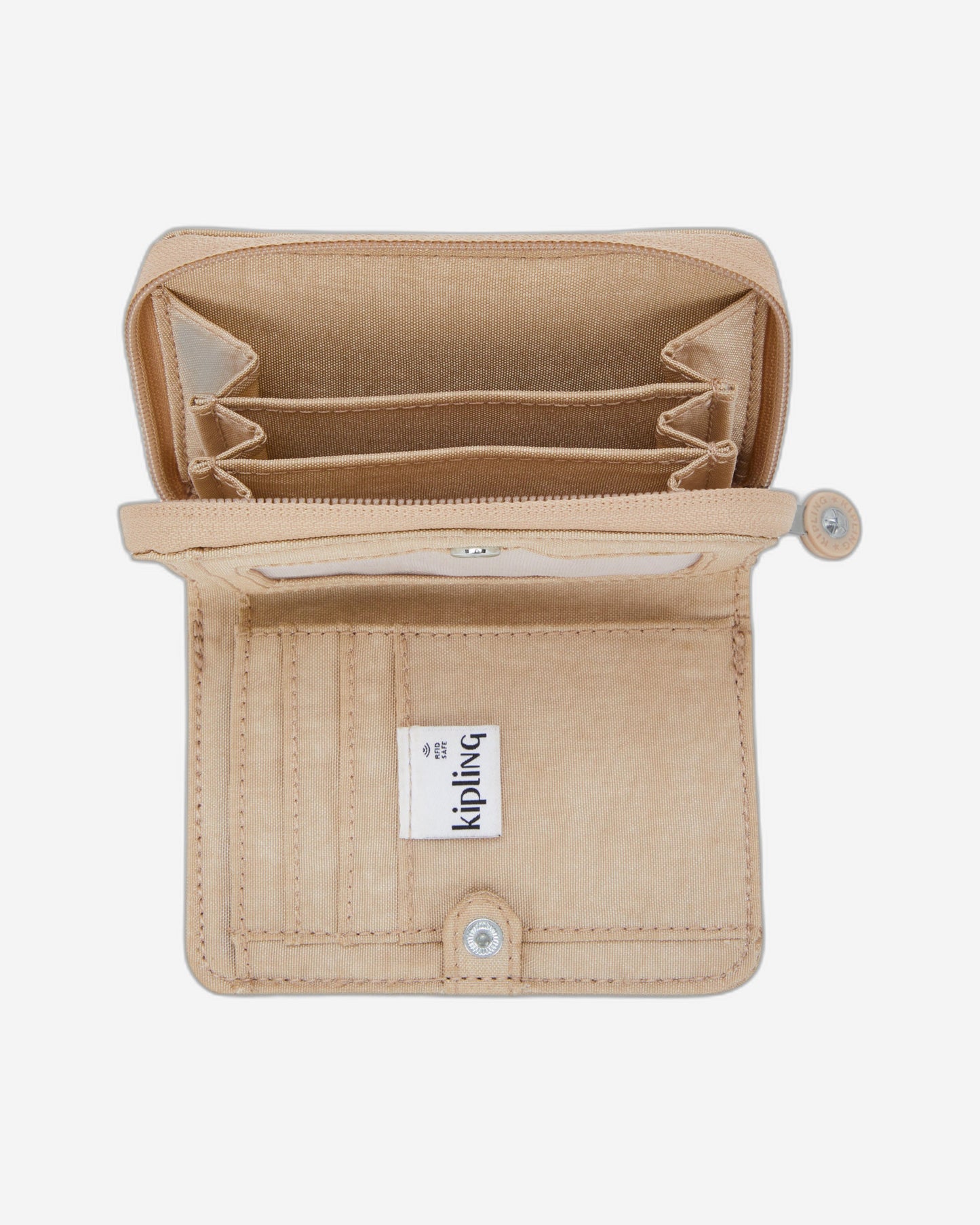 Kipling Money Love Sparkled Beige Medium Wallet I7276-5DV