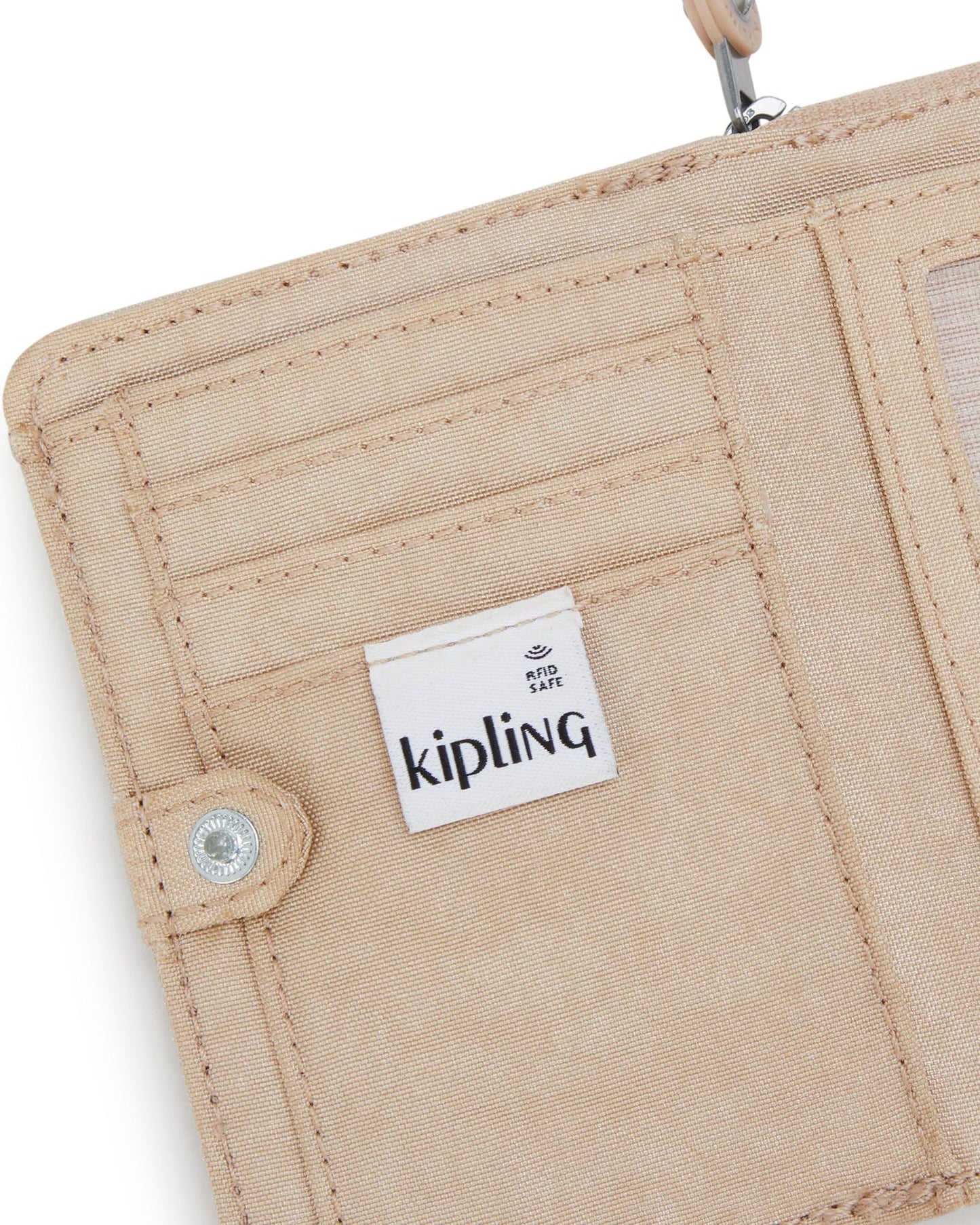 Kipling Money Love Sparkled Beige Medium Wallet I7276-5DV