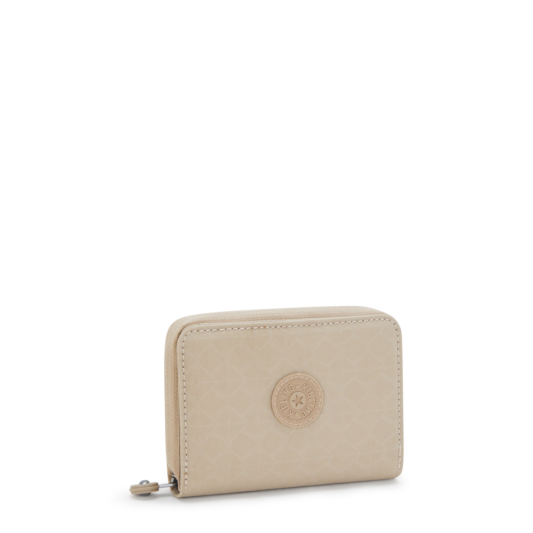 Kipling Money Love Signature Beige Embossed Wallet I7276-96A