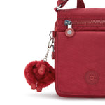 Kipling New Eldorado Funky Red Crossbody Bag I7291-4SS