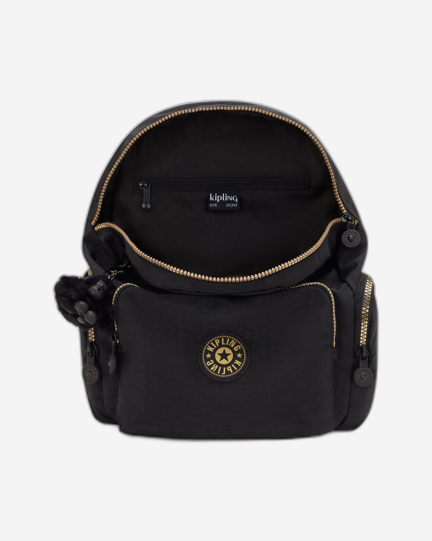 Kipling City Zip S Glorious Gold Small Backpack I7354-1BG