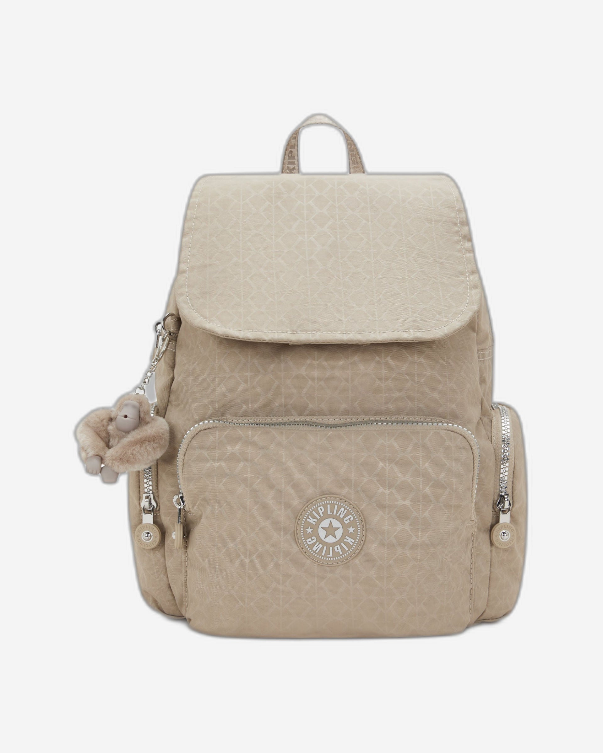 KIPLING Small backpack Female Glorious Be Sil City Zip S I7354-42N