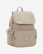Kipling City Zip S Glorious Be Sil Backpack I7354-42N