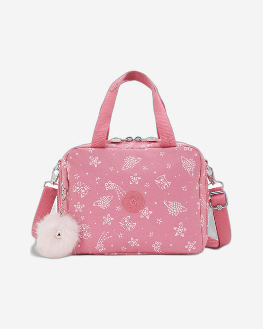 KIPLING Miyo Glitter Cats Large lunchbag (with trolley sleeve) I7363-5FR