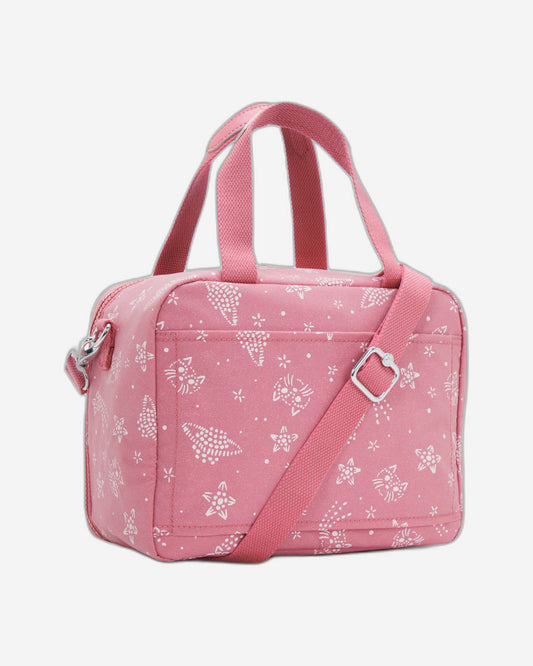 KIPLING Miyo Glitter Cats Large lunchbag (with trolley sleeve) I7363-5FR