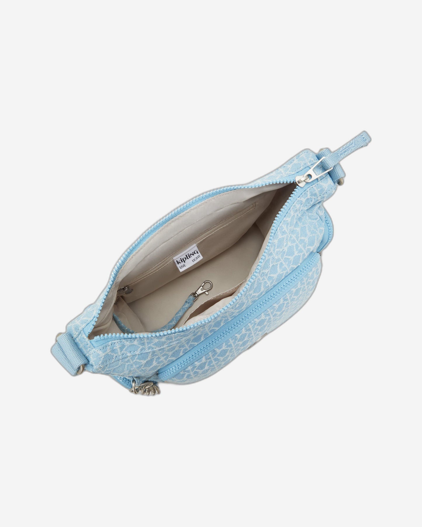 Kipling Gabb S Light Denim Jq Medium Crossbody I7367-3LL