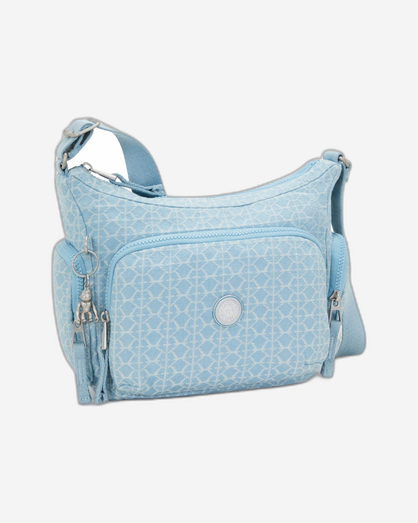 Kipling Gabb S Light Denim Jq Medium Crossbody I7367-3LL
