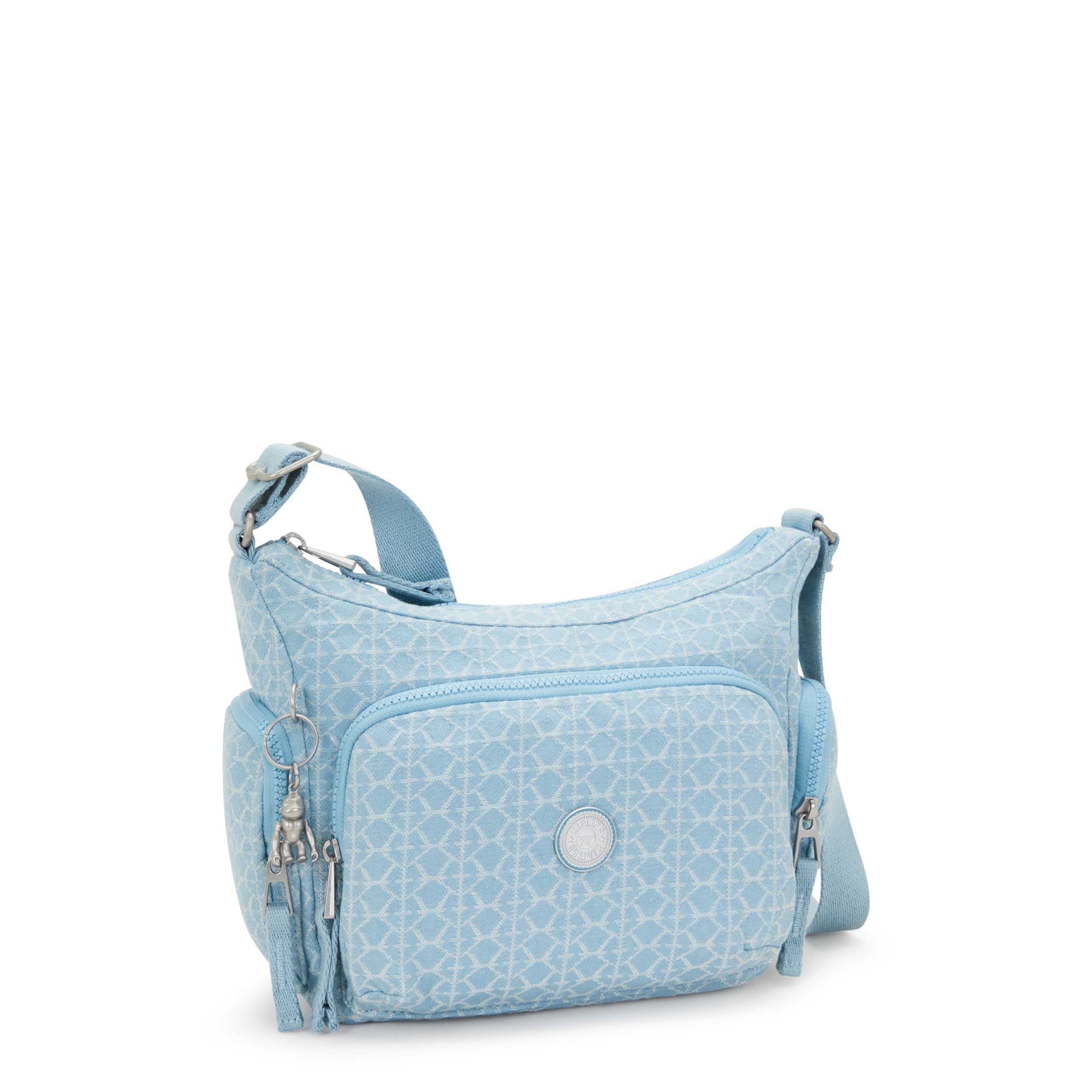 Kipling Gabb S Light Denim Jq Medium Crossbody I7367-3LL