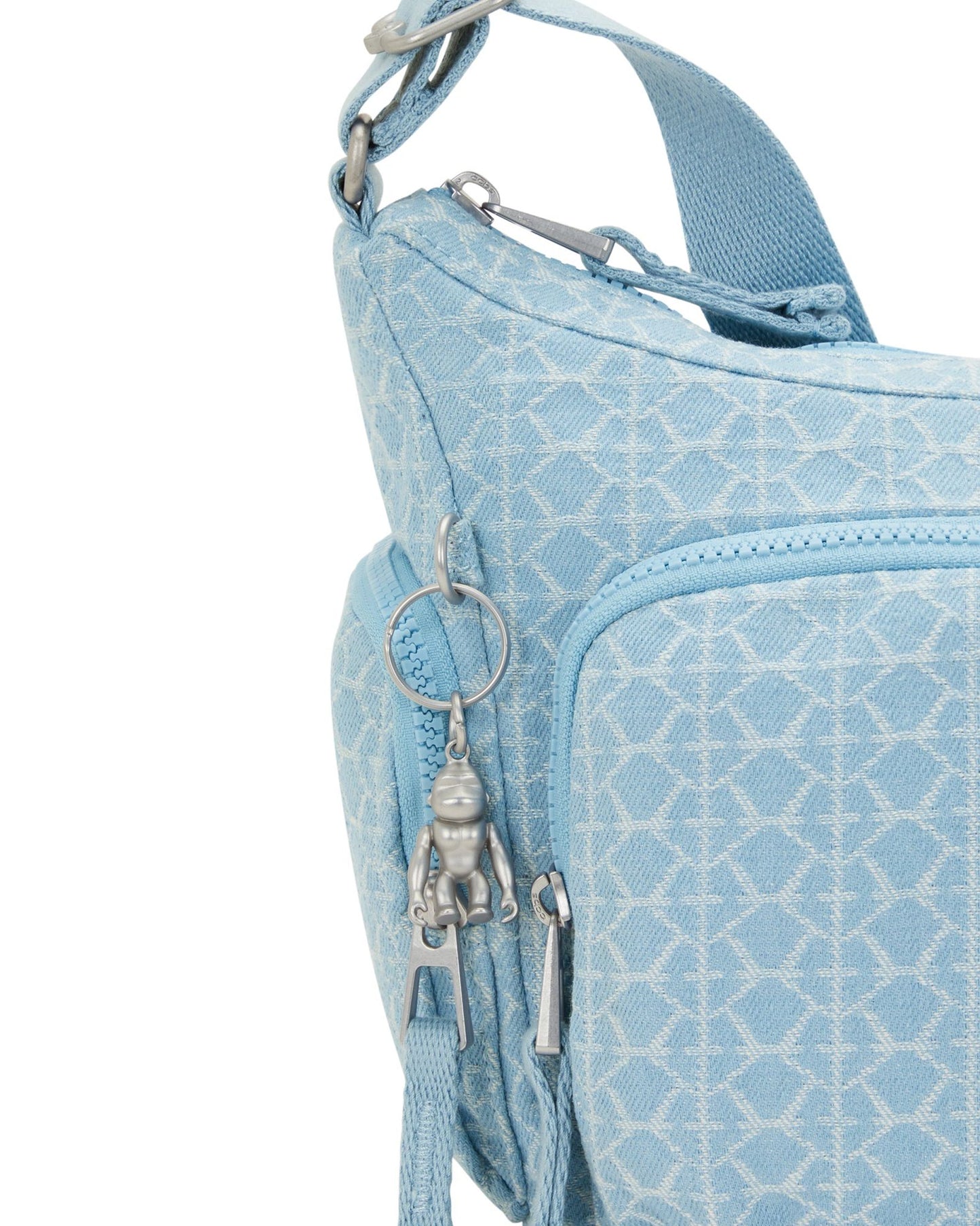 Kipling Gabb S Light Denim Jq Medium Crossbody I7367-3LL
