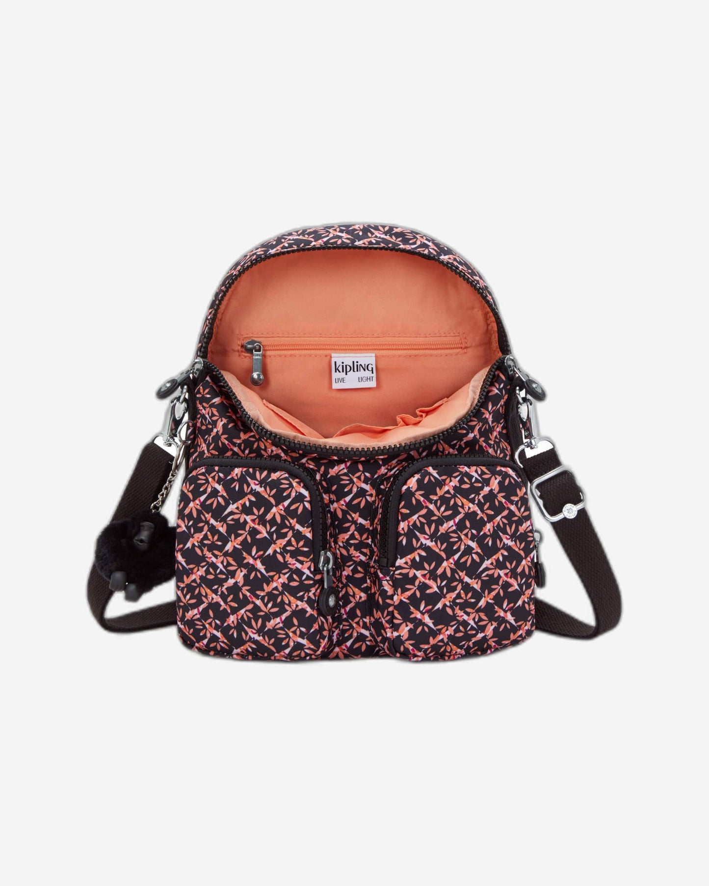 Kipling Firefly Up Dancing Bouquet Small Backpack I7452-46X