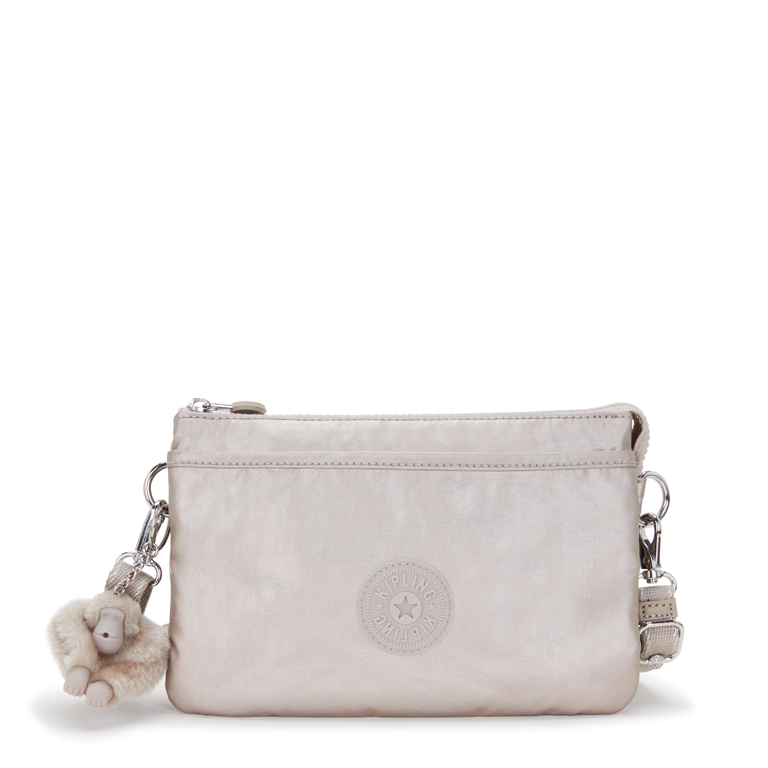 Kipling Riri Metallic Glow Large Pouch with Crossbody Strap C2I7502-48I