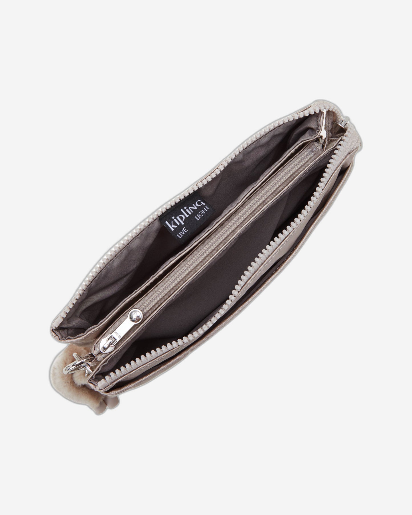 Kipling Riri Metallic Glow Large Pouch with Crossbody Strap C2I7502-48I