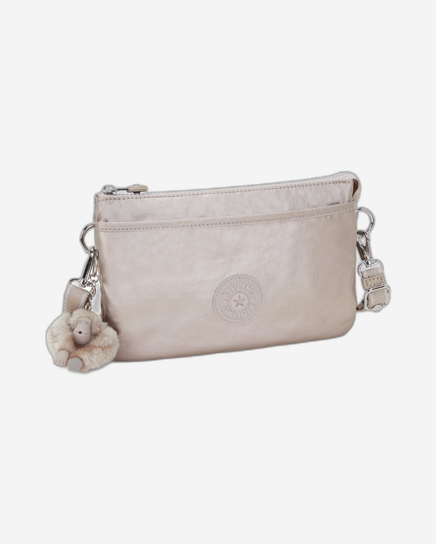 Kipling Riri Metallic Glow Large Pouch with Crossbody Strap C2I7502-48I