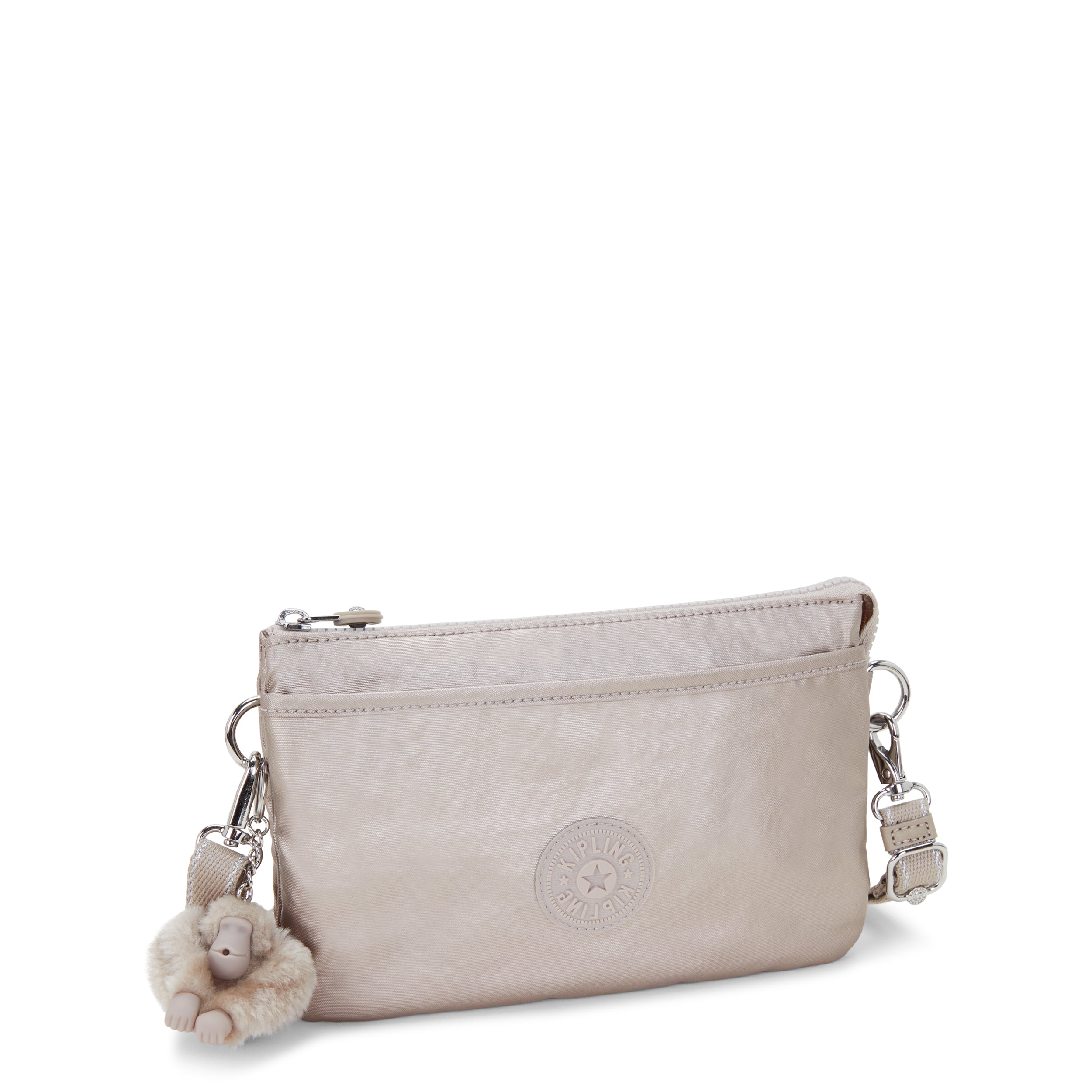 Kipling Riri Metallic Glow Large Pouch with Crossbody Strap C2I7502-48I