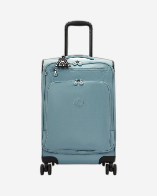 Kipling New Youri Spin S Relaxed Grey Small Wheeled Luggage I7504-3NL