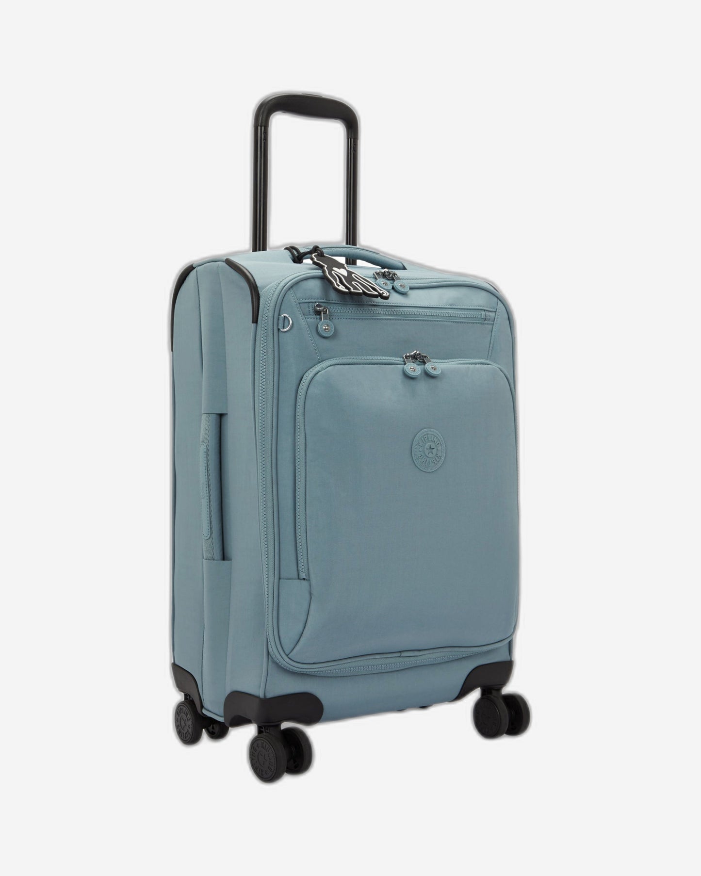 حقيبة كيبلينج نيو يوري سبين إس رمادية مريحة صغيرة بعجلات I7504-3NL