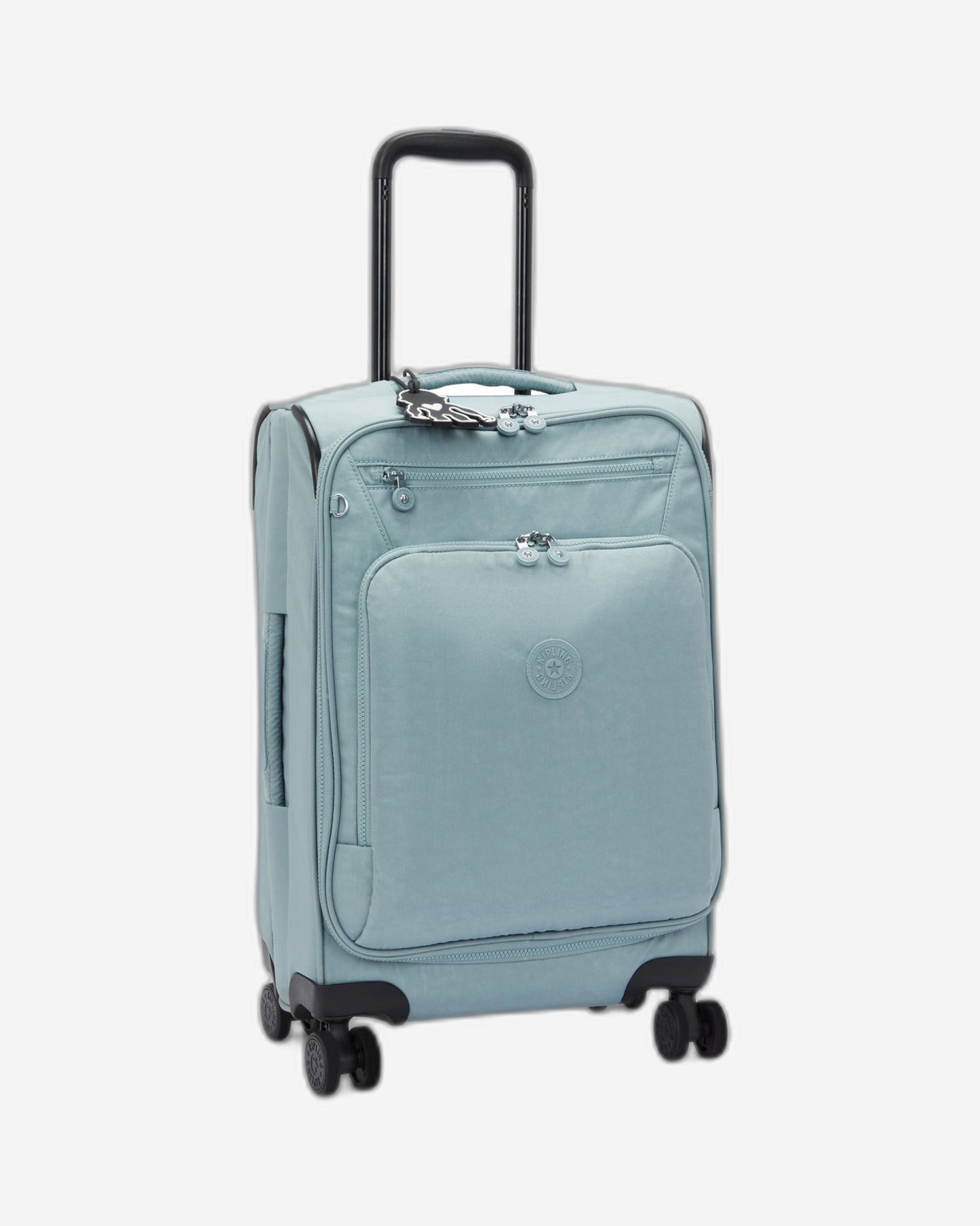 حقيبة كيبلينج نيو يوري سبين إس رمادية مريحة صغيرة بعجلات I7504-3NL