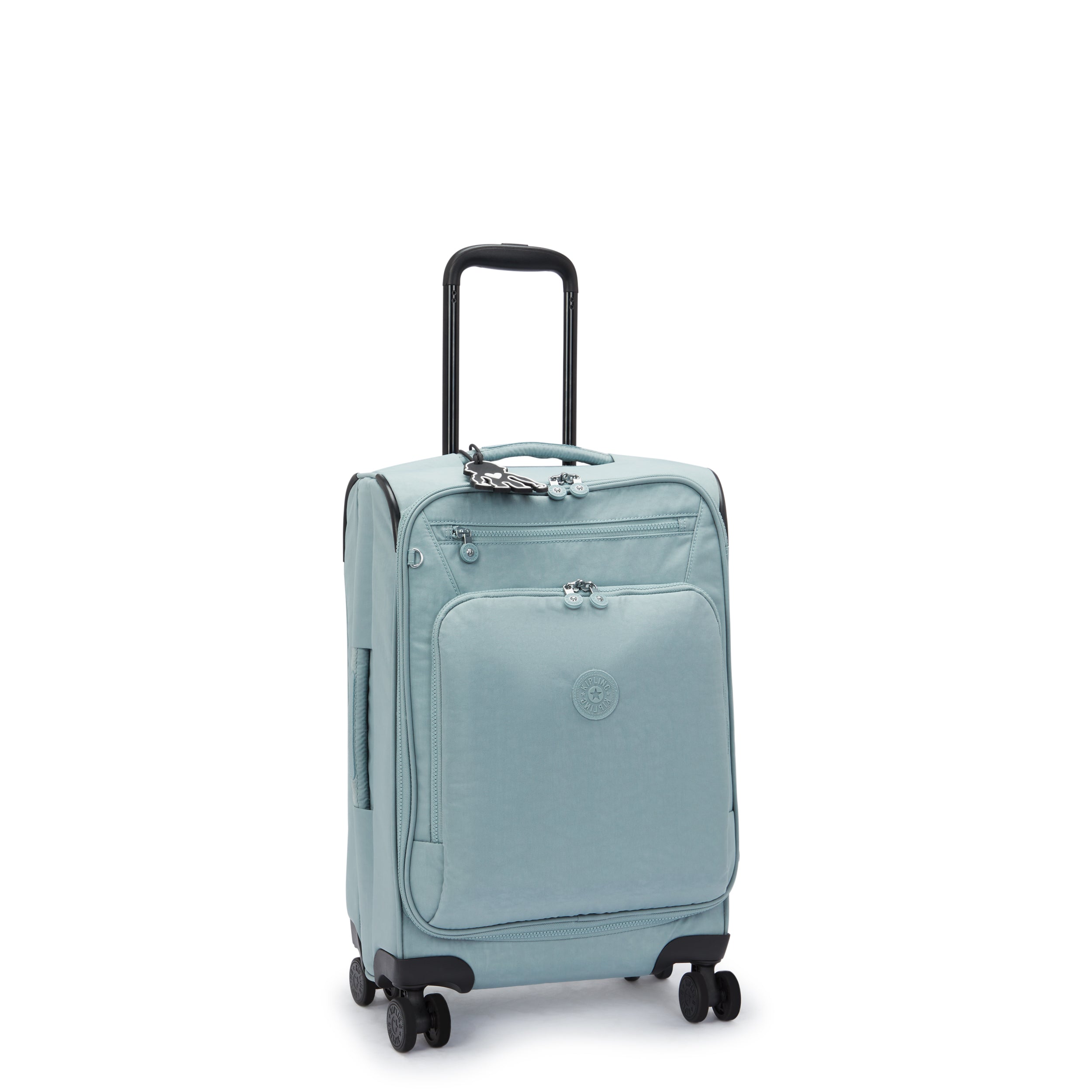 Kipling New Youri Spin S Relaxed Grey Small Wheeled Luggage I7504-3NL