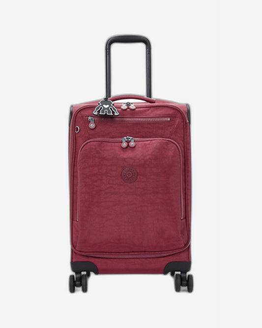 Kipling New Youri Spin S Lounge Wine Small wheeled luggage I7504-5FW