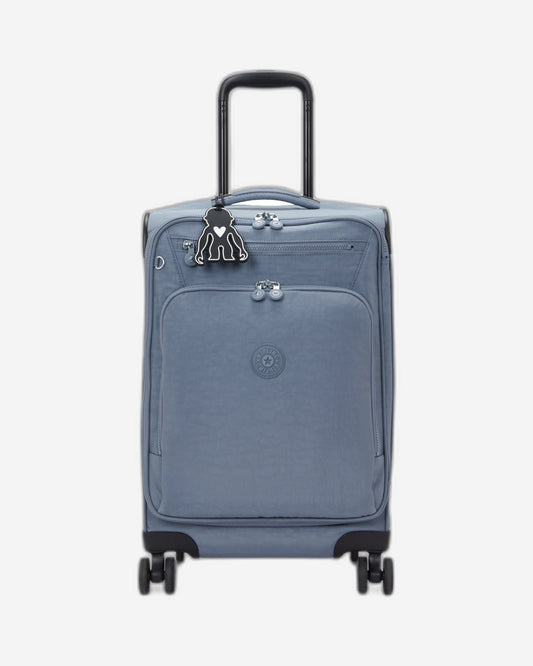 Kipling New Youri Spin S Blue Stone Small wheeled luggage I7504-6FB