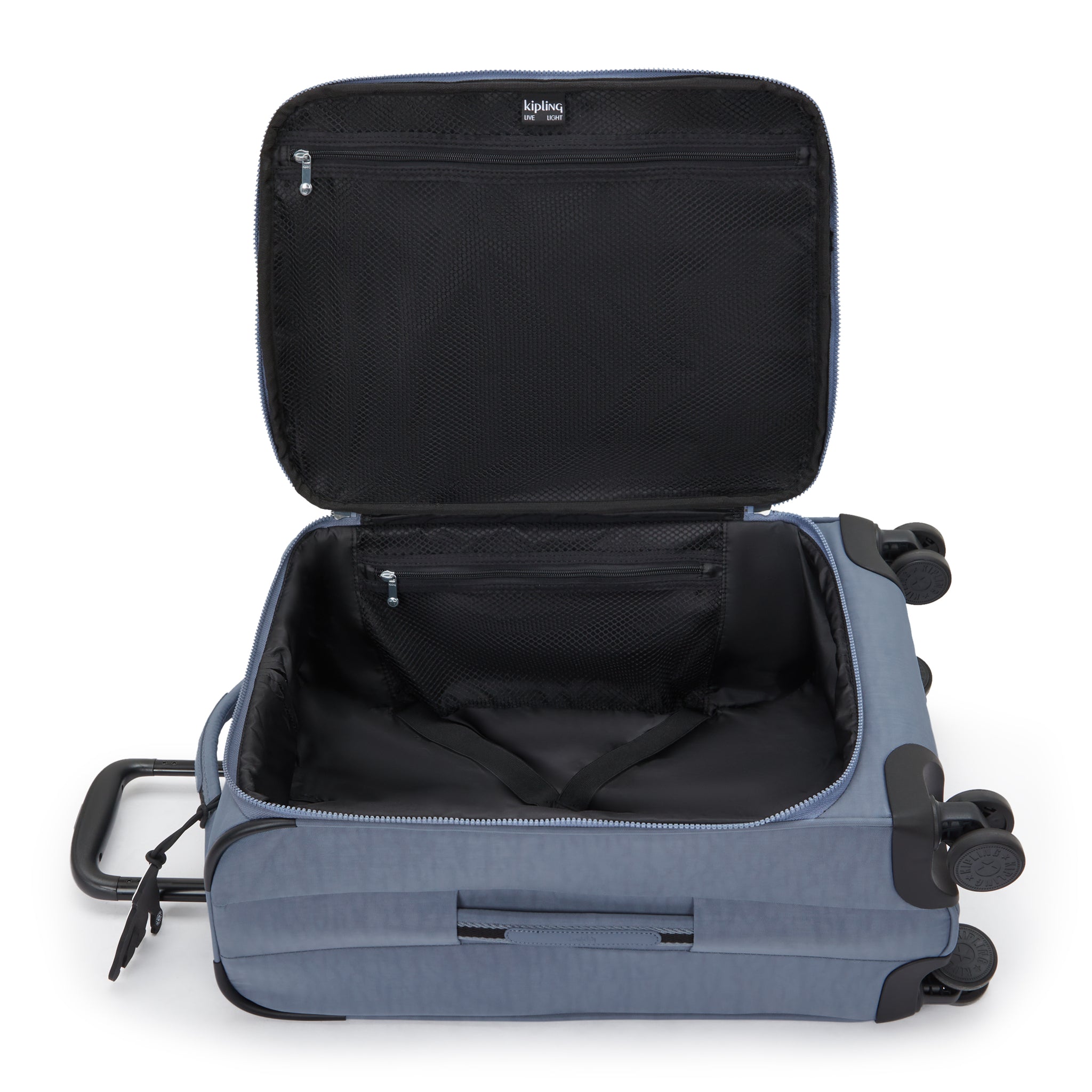 Kipling New Youri Spin S Blue Stone Wheeled Luggage I7504-6FB