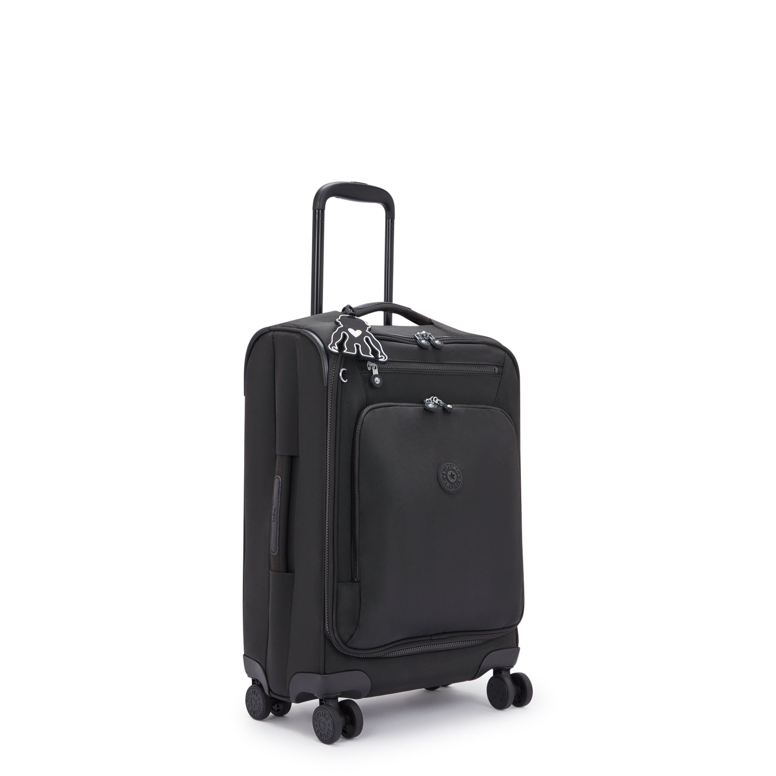 Kipling New Youri Spin S Black Noir Small Cabin Spinner C2I7504-P39