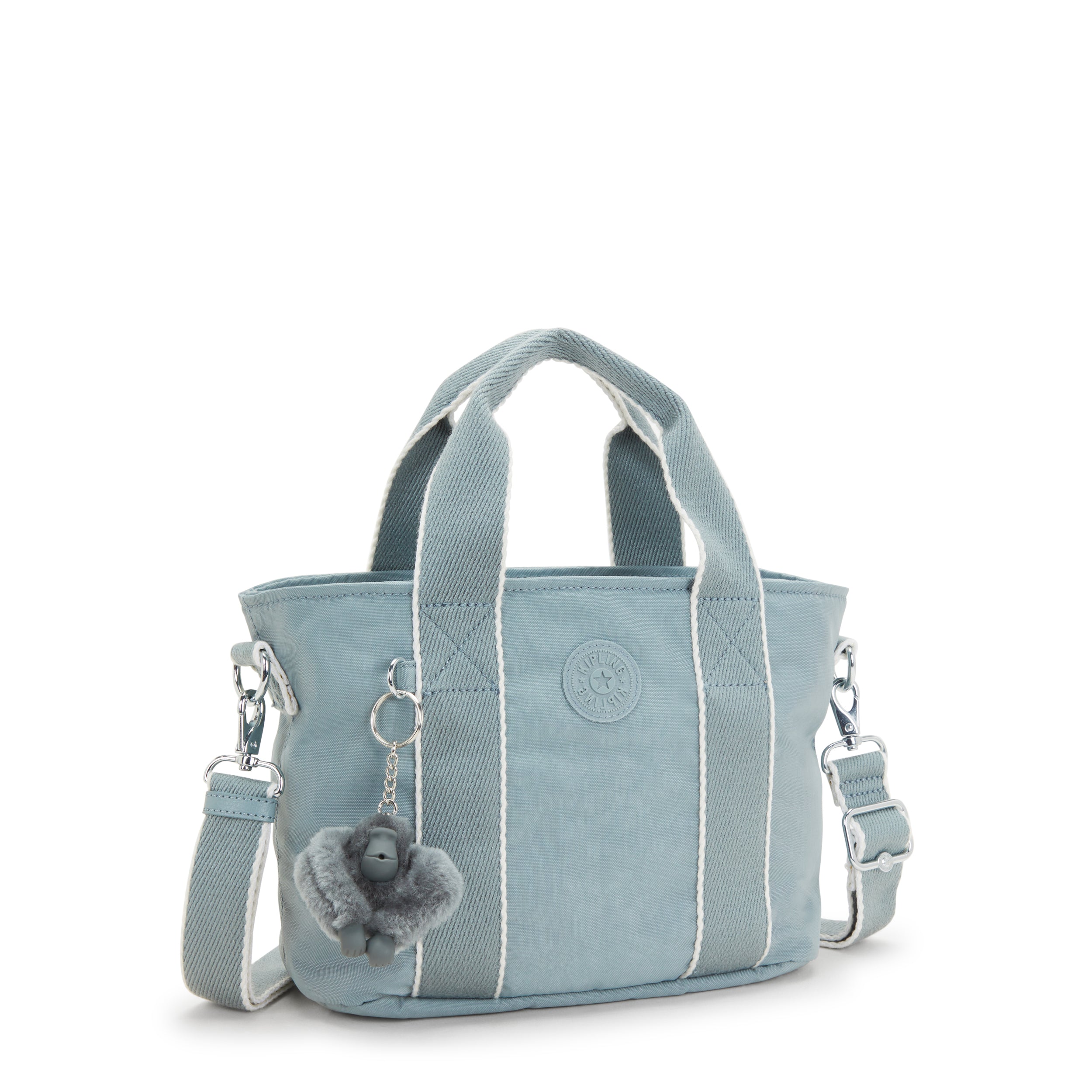 Kipling Minta Relaxed Grey Shoulder Bag I7541-3NL