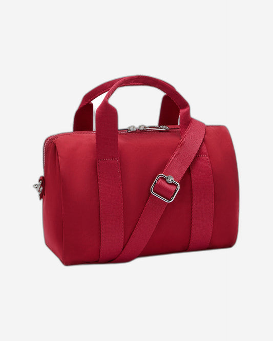 Kipling Bina M Red Red Wine Medium Handbag I7571-6SE
