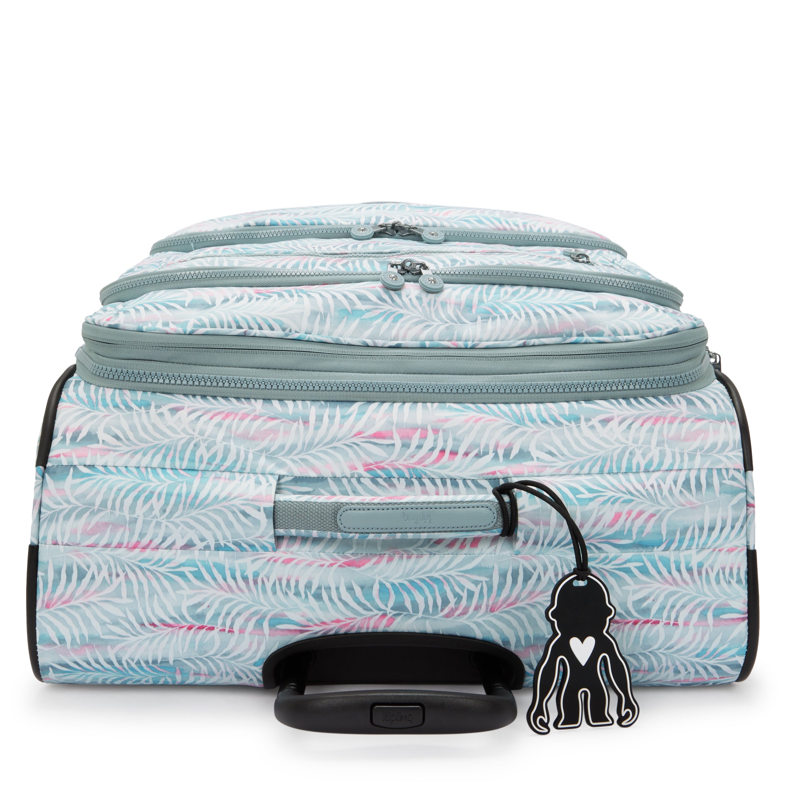 Kipling New Youri Spin L Palmtree Leaves Large Expandable Wheeled Luggage I7640-3QN