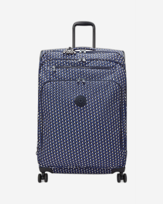 Kipling New Youri Spin L 3D K Blue Large Expandable Spinner I7640-4JS