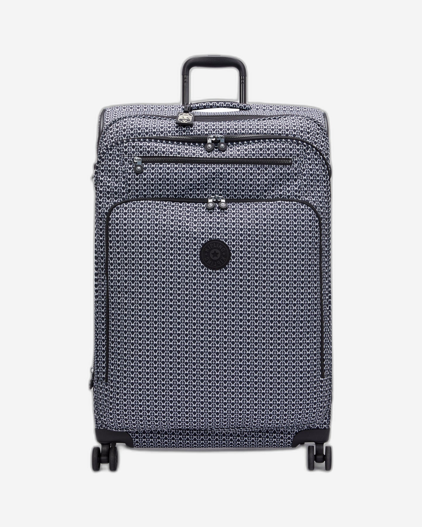 Kipling New Youri Spin Signature Print Large Expandable Spinner C2I7640-DD2