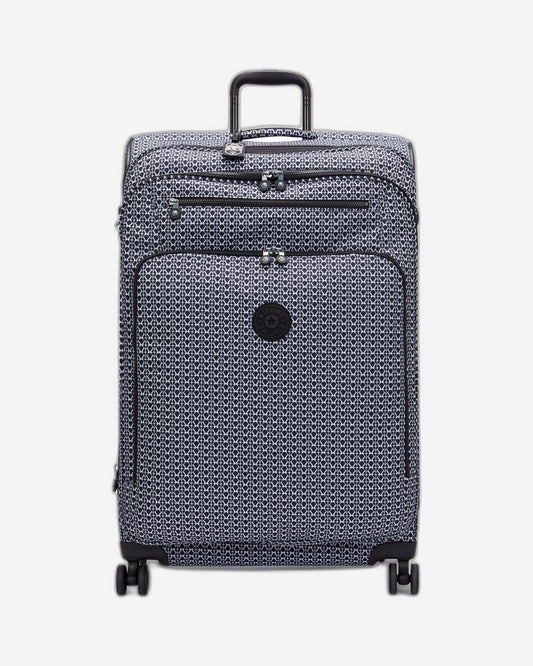 Kipling New Youri Spin Signature Print Large Expandable Spinner C2I7640-DD2