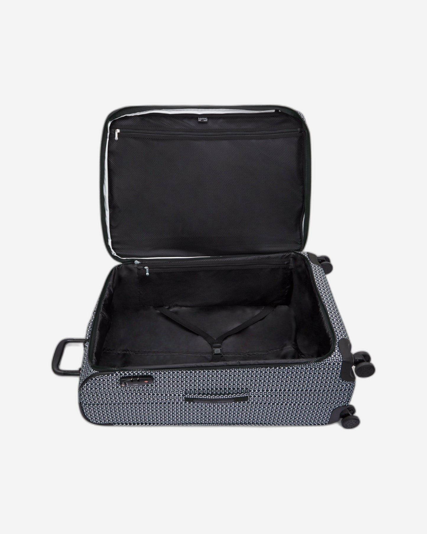 Kipling New Youri Spin Signature Print Large Expandable Spinner C2I7640-DD2