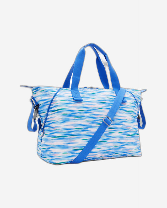 Kipling Art M Baby Bag Diluted Blue Large Baby Bag with Changing Mat C2I7666-TX9