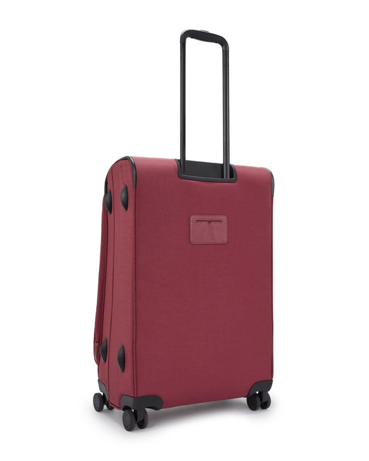 Kipling New Youri Spin M Lounge Wine Medium expandable wheeled luggage I7706-5FW