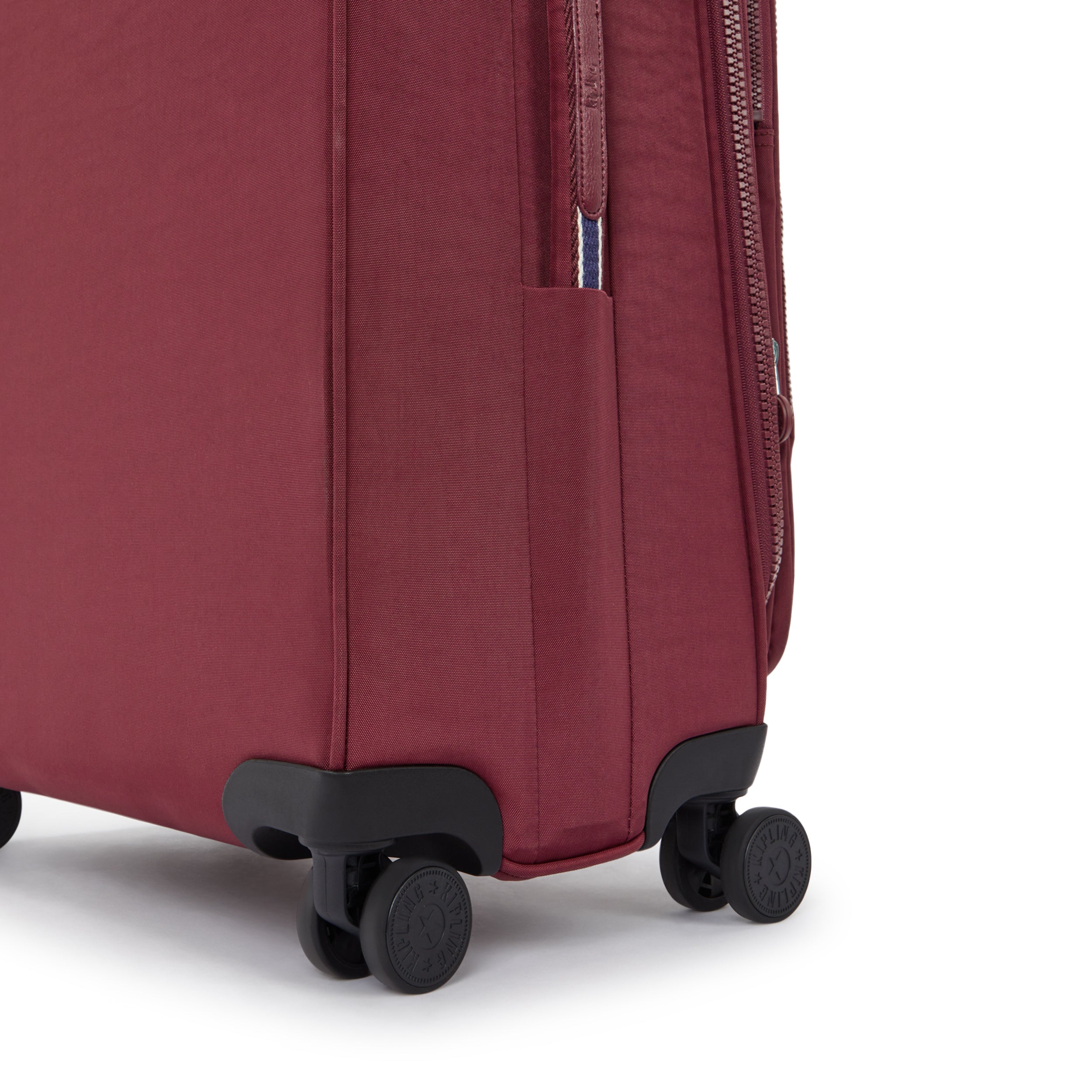 Kipling New Youri Spin M Lounge Wine Medium expandable wheeled luggage I7706-5FW