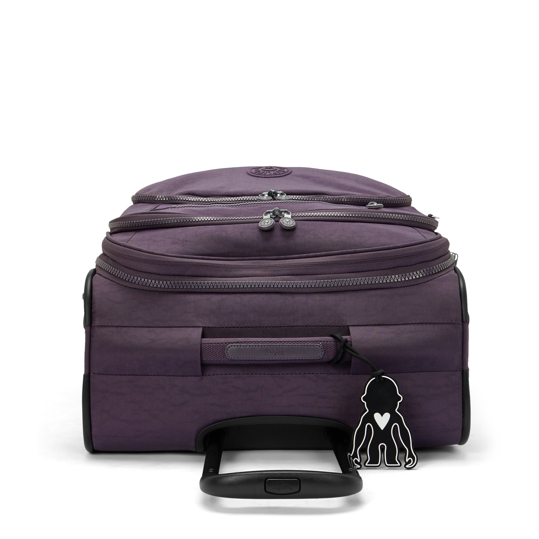 Kipling New Youri Spin M Ultimate Plum Expandable Spinner I7706-67U